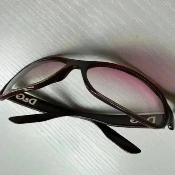 Vintage Y2K Women Faux Copy D&G Wrap Around Sunglasses - Picture 2 of 7